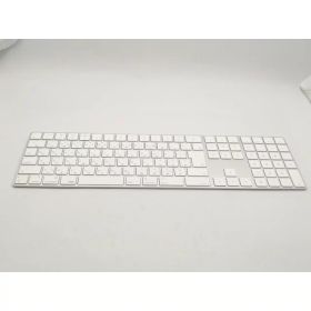 【中古】Apple Magic Keyboard（2017/テンキー付き/A1843） - 日本語（JIS） シルバー MQ052J/A【ECセンター】保証期間1週間