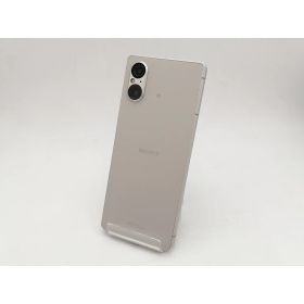 【中古】SONY 国内版 【SIMフリー】 Xperia 5 V 8GB 256GB プラチナシルバー XQ-DE44【なんば】保証期間1ヶ月【ランクB】