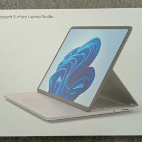 「+2倍ポイント・新品」Surface Laptop Studio プラチナ A1Y-00018 ［14.4型 /Windows11 Home /intel Core i7 /メモリ：16GB /SSD：512GB /タッチパネル対応 /日本語版キーボード /2022年モデル］4549576178271