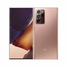 【SIMロック解除済】au Galaxy Note20 Ultra 5G SCG06 ミスティックブロンズ SAMSUNG 当社3ヶ月間保証 中古 イオシス