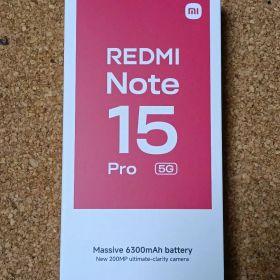 Redmi Note 15 Pro 5G チタングレー 国内版
