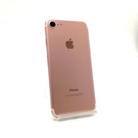 【全額返金保証】【最速発送】 iPhone 7 32GB ローズゴールド Softbank 白ロム 動作確認済 72%