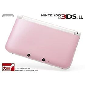 【中古】ニンテンドー3DS LL ピンクXホワイト（メーカー生産終了）(家庭用ゲーム機本体)