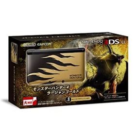 【中古】ニンテンドー3DS LL モンスターハンター4 ラージャンゴールド（メーカー生産終了）(家庭用ゲーム機本体)