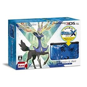 【中古】ニンテンドー3DS LL ポケットモンスター Xパック ゼルネアス・イベルタル ブルー（メーカー生産終了）(家庭用ゲーム機本体)