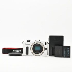 ＜良品＞ Canon EOS M ホワイト｜ミラーレス一眼カメラ｜動作良好(ミラーレス一眼)