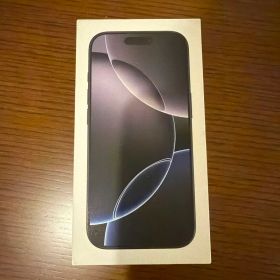 【海外版】Apple iPhone 16 Pro 256GB ブラック・チタン