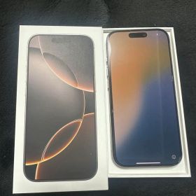 iPhone 16Pro デザートチタニウム本体 美品 【期間限定値下げ！】