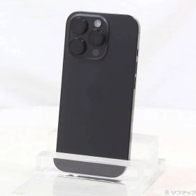ソフマップ 〔中古品〕 iPhone16 Pro 128GB ブラックチタニウム MYMV3J／A SIMフリー【262】
