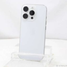 ソフマップ 〔中古品〕 iPhone16 Pro 128GB ホワイトチタニウム MYMW3J／A SIMフリー【198】