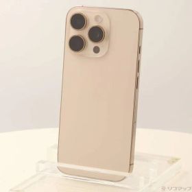 ソフマップ 〔中古品〕 iPhone16 Pro 256GB デザートチタニウム MYN23J／A SIMフリー【349】