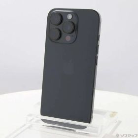 ソフマップ 〔中古品〕 iPhone16 Pro 256GB ブラックチタニウム MYN03J／A SIMフリー【377】