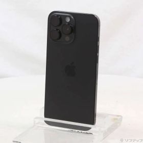 ソフマップ 〔中古品〕 iPhone16 Pro Max 256GB ブラックチタニウム MYWG3J／A SIMフリー【368】