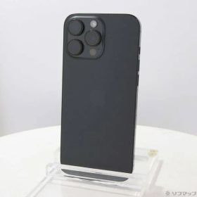 ソフマップ 〔中古品〕 iPhone16 Pro Max 256GB ブラックチタニウム MYWG3J／A SIMフリー【349】
