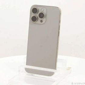 ソフマップ 〔中古品〕 iPhone16 Pro Max 256GB ナチュラルチタニウム MYWK3J／A SIMフリー【344】