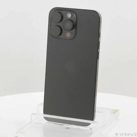 ソフマップ 〔中古品〕 iPhone16 Pro Max 512GB ブラックチタニウム MYWL3J／A SIMフリー【377】