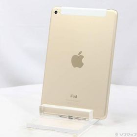 〔中古〕Apple(アップル) iPad mini 4 64GB ゴールド MK752J／A auロック解除SIMフリー〔352-ud〕
