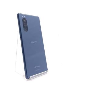 Sony Xperia 5 64GB blue docomo SO-01M 白ロム 動作確認済【全額返金保証】【最速発送】
