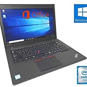 【中古】（Win 10搭載）軽量薄型Lenovo ThinkPad X260/第6世代Core i5 2.3GHz/大容量メモリー8GB/SSD:512GB/12.5インチワ