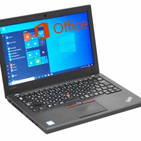 【中古】【非常に良い】【 2019＆Win 10搭載】軽量薄型Lenovo ThinkPad X260/第6世代Core i5(2.3GHz)/メモリ8GB/SSD:256GB/12.5インチ/Webカメラ