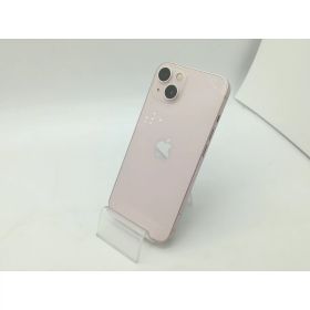 【中古】Apple au 【SIMフリー】 iPhone 13 128GB ピンク MLNE3J/A【大阪本店】保証期間1ヶ月【ランクC】