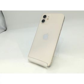 【中古】Apple au 【SIMロック解除済み】 iPhone 12 64GB ホワイト MGHP3J/A【大阪本店】保証期間1ヶ月【ランクC】