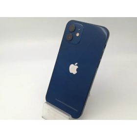 【中古】Apple 国内版 【SIMフリー】 iPhone 12 128GB ブルー MGHX3J/A【大阪堂島】保証期間1ヶ月【ランクB】