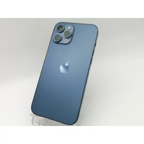 【中古】Apple iPhone 12 Pro Max 128GB パシフィックブルー （国内版SIMロックフリー） MGCX3J/A【ECセンター】保証期間1ヶ月【ランクC】