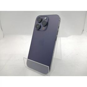 【中古】Apple docomo 【SIMフリー】 iPhone 14 Pro 256GB ディープパープル MQ1E3J/A【戸塚】保証期間1ヶ月【ランクC】