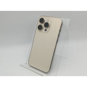 【中古】Apple docomo 【SIMフリー】 iPhone 14 Pro 256GB ゴールド MQ173J/A【中野】保証期間1ヶ月【ランクC】