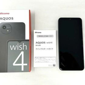 Simフリー AQUOS wish4 SH-52E ブラック docomoモデルSIMフリー
