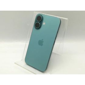 【中古】Apple au 【SIMフリー】 iPhone 16 128GB ティール MYDV3J/A【秋葉4号】保証期間1ヶ月【ランクC】