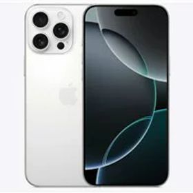 ★アップル / APPLE iPhone 16 Pro Max 256GB SIMフリー MYWH3J/A [ホワイトチタニウム] (SIMフリー)【スマートフォン】【送料無料】
