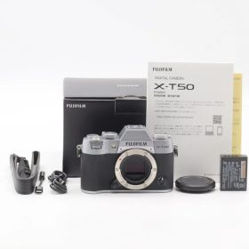 富士フイルム FUJIFILM ミラーレス一眼カメラ X-T50ボディ F X-T50-S シルバー