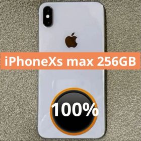 iPhoneXs max 256GB 本体 SIMフリーバッテリー100