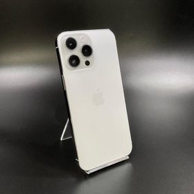 アップル(Apple)の【全額返金保証】【最速発送】Apple iPhone iPhone 14 Pro Max 256GB シルバー docomo SIMフリー 美品 動作確認済(スマートフォン本体)