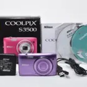 Nikon COOLPIX S3500コンパクトデジタルカメラ パープル ニコン