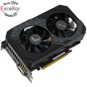 アンジェロガルバス(ANGELO GARBASUS)のASUS製グラボ TUF-GTX1660-O6G-GAMING PCIExp 6GB(PC周辺機器)