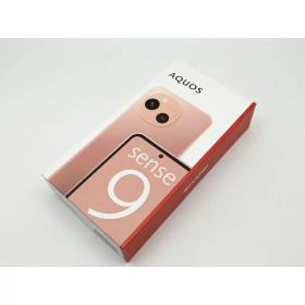 【未使用】SHARP docomo 【SIMフリー】 AQUOS sense9 コーラル 6GB 128GB SH-53E【神保町】保証期間3ヶ月