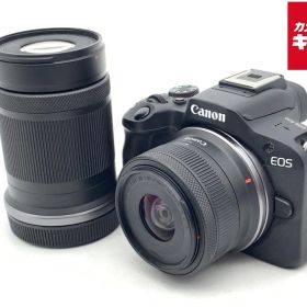 【中古】 【良品】 キヤノン EOS R50 ダブルズームキット ブラック