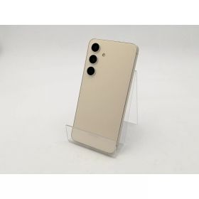 【中古】SAMSUNG 国内版 【SIMフリー】 Galaxy S24 アンバーイエロー 8GB 256GB SM-S921QZYESJP【ECセンター】保証期間1ヶ月【ランクC】