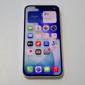 SIMフリー iPhone14 128GB ホワイト 電池77% 送料無料