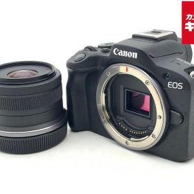【中古】 【良品】 キヤノン EOS R50 RF-S18-45 IS STMレンズキット ブラック 【ミラーレス一眼】 【6ヶ月保証】
