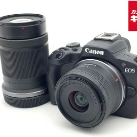 【中古】 【良品】 キヤノン EOS R50 ダブルズームキット ブラック 【ミラーレス一眼】 【6ヶ月保証】