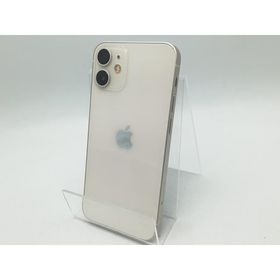 【中古】Apple 国内版 【SIMフリー】 iPhone 12 mini 128GB ホワイト MGDM3J/A【柏】保証期間１週間【ランクC】