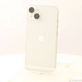 ソフマップ 〔中古品〕 iPhone14 128GB スターライト MPUQ3J／A SIMフリー 〔ネットワーク利用制限▲〕【258】