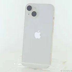 ソフマップ 〔中古品〕 iPhone14 128GB スターライト MPUQ3J／A SIMフリー 〔ネットワーク利用制限▲〕【377】
