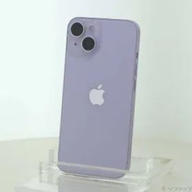 ソフマップ 〔中古品〕 iPhone14 128GB パープル MPUY3J／A SIMフリー【352】