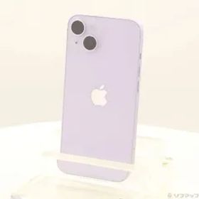 ソフマップ 〔中古品〕 iPhone14 128GB パープル MPUY3J／A SIMフリー【349】