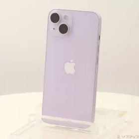 ソフマップ 〔中古品〕 iPhone14 128GB パープル MPUY3J／A SIMフリー【344】